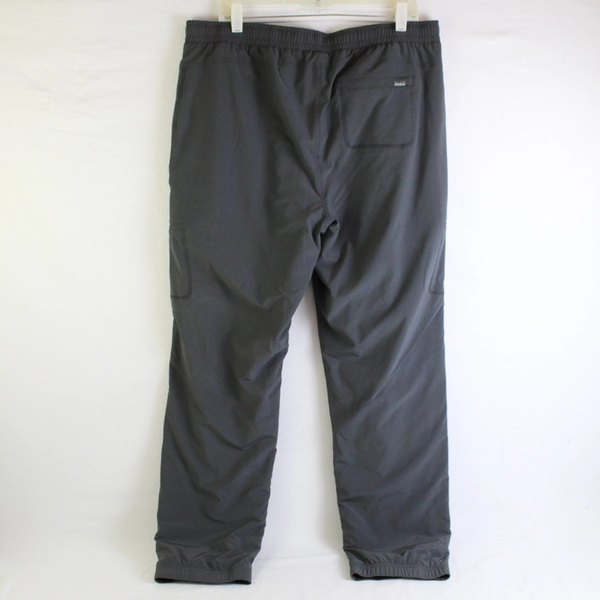Eddie Bauer Solid Gray Flexion Polar Lined Slim Fit Pants Women's Size 14