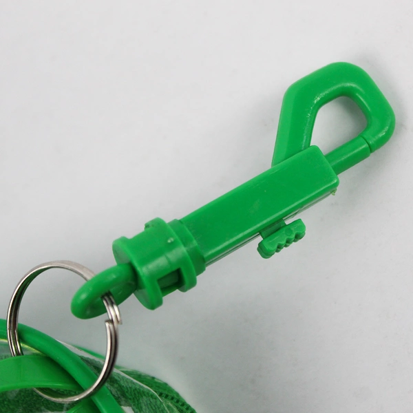 Vintage 1999 Snoopy Peanuts Plastic Coin Purse Key Chain Zipper Pull Golf Club