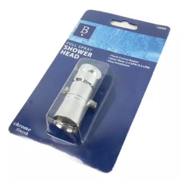 Baypointe Full Spray Shower Head New Compact Modern Bathroom