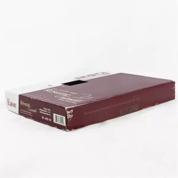 Eaton Resume Ensemble Incomplete Set 68 White 36 Pink Sheets Only