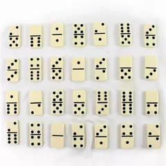 Vintage Dominoes 28 Counted Game Set
