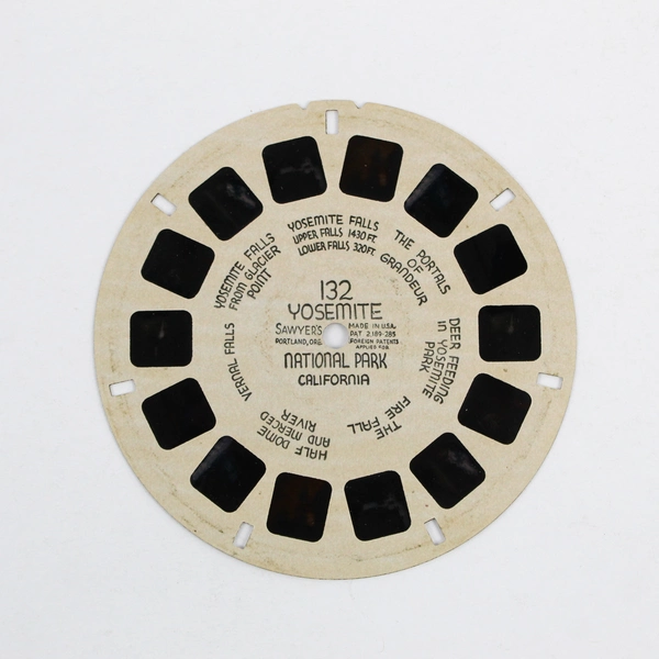 Vintage View Master Single Reel 132 Yosemite National Park California