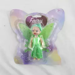 Greenbrier Intl Green Fairy Doll 6.75" Brand New Sealed Collectible