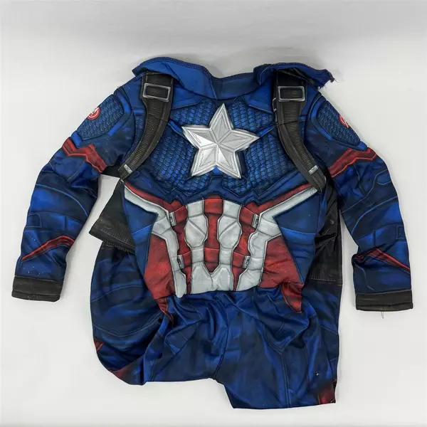 Marvel Avengers Captain America Child Boys Small (4-6) Costume With Shield
