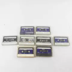 Lot of 8 Blank Cassette Tapes Various Brands