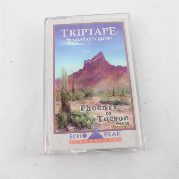 Triptape The Native Guide Phoenix To Tucson I-10 Vintage Cassette Tape Rare