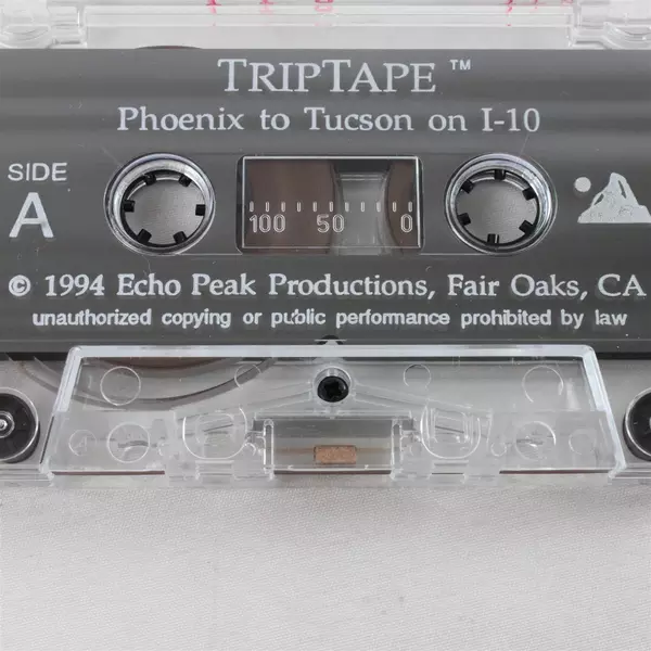 Triptape The Native Guide Phoenix To Tucson I-10 Vintage Cassette Tape Rare