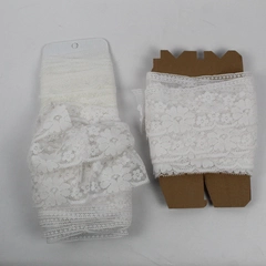Lot of White Lace Trim Scraps Crafting Sewing DIY