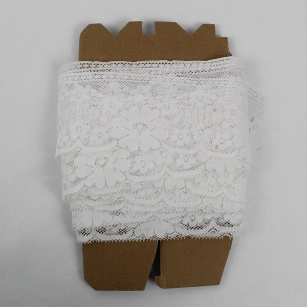 Lot of White Lace Trim Scraps Crafting Sewing DIY