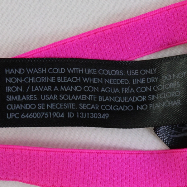 NWT Smart & Sexy Hot Pink Lacy Padded Underwired Bra Women's 38A