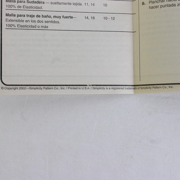 Simplicity 5809 Child's Pajama Patterns Unisex Size A (3, 4, 5, 6, 7, 8) 2002