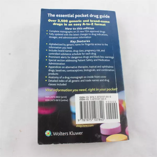 2019 Lippincott Pocket Drug Guide for Nurses by Amy M. Karch