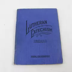 Vtg 1942 Dr. Martin Luther Lutheran Catechism Enchiridion by Christopher Drewes