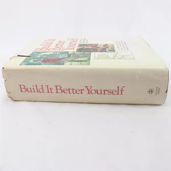 Vintage 1977 Build It Better Yourself Rodale Press Hardcover Book