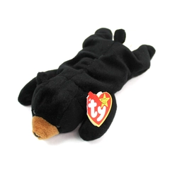 Ty Beanie Baby Blackie 1993 Black Bear With Ear Tag Error 1994 Plushy Doll Toy