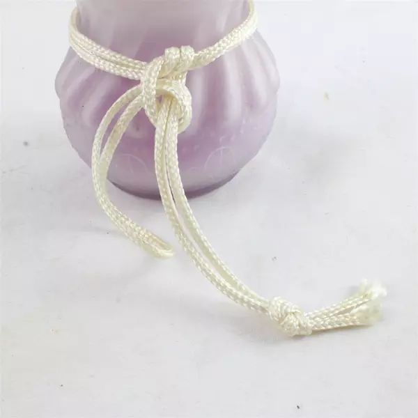 Frosted Glass- Purple- Scented Candle 3.25" x 2.5" Decorative Home Accent