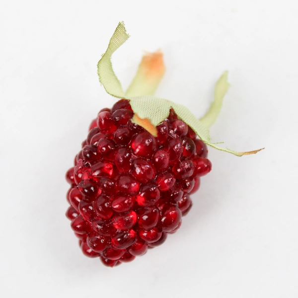 Lot Of 30 Matching Unbranded Decorative/Craft Plastic Red Raspberries 1.25" Long