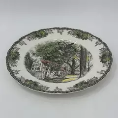 VTG Johnson Bros FRIENDLY VILLAGE 10.5" Buffet Dinner Plate Village Street