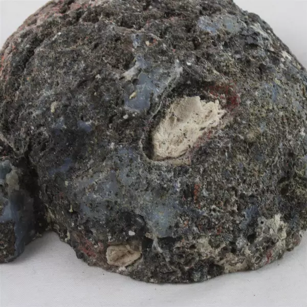 Natural Amethyst Geode Deep Purple Crystal Specimen 5" x 4.5" 1.8 lb