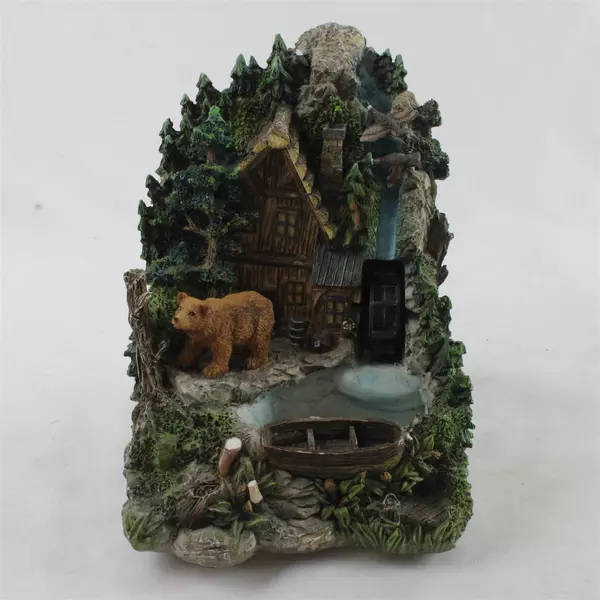 Classic Treasures Musical Water Fountain Tabletop Decor Untested