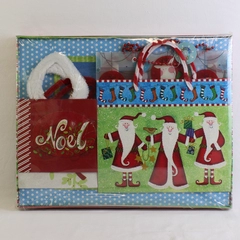 Filcas Set of 20 Premium Holiday Gift Bags and Reusable Storage Box