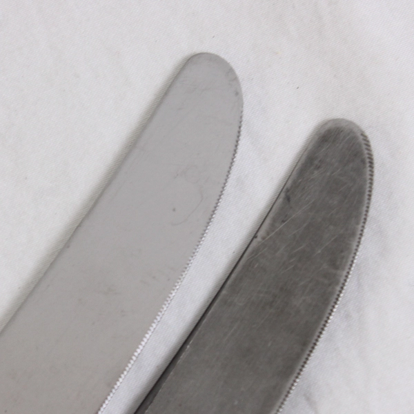 Lot of 2 Oneida Silver Oneidacraft Profile Stainless Pattern Dinner Knives 8.5"