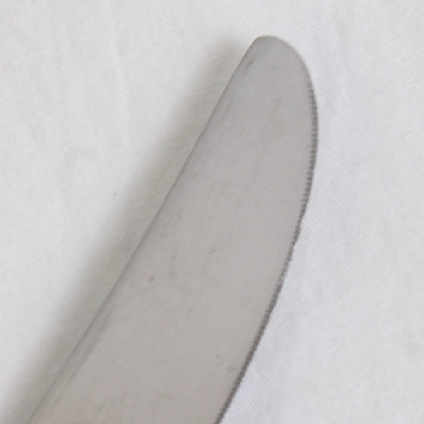 Lot of 5 Oneida Silver Oneidacraft Profile Stainless Pattern Knives Slanted