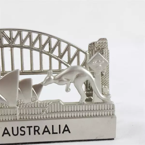 Sydney Australia Metal Business Card Holder Souvenir For the Desk