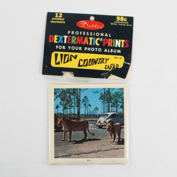 Dexter Professional Dextermatic Lion Country Safari Florida Photo Prints Set 45