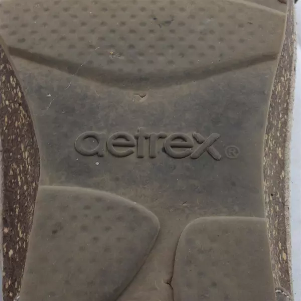 Aetrex Women's Adjustable Strap Sandals Size 11 Brown Comfort