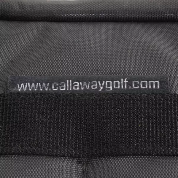 Callaway Golf Deluxe Travel Shoe Bag Zippered Handled Extra Pockets