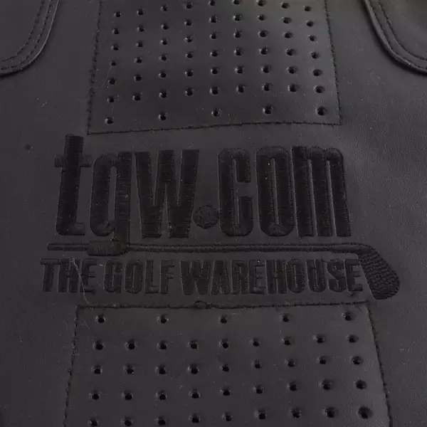 Golf Warehouse Zippered Golf Shoe Transport Bag Black Handle