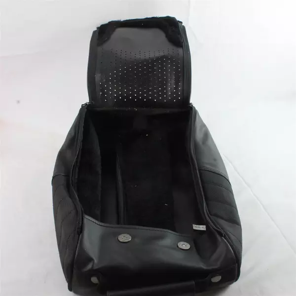 Golf Warehouse Zippered Golf Shoe Transport Bag Black Handle