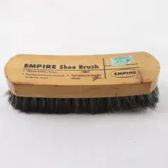 Vintage Empire Shoe Shine Brush 420 100% Horsehair Polishing