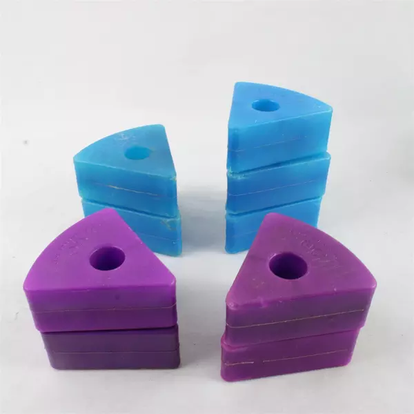 Vintage Fisher-Price 34pc Stacking Plastic Triangles Toy Set