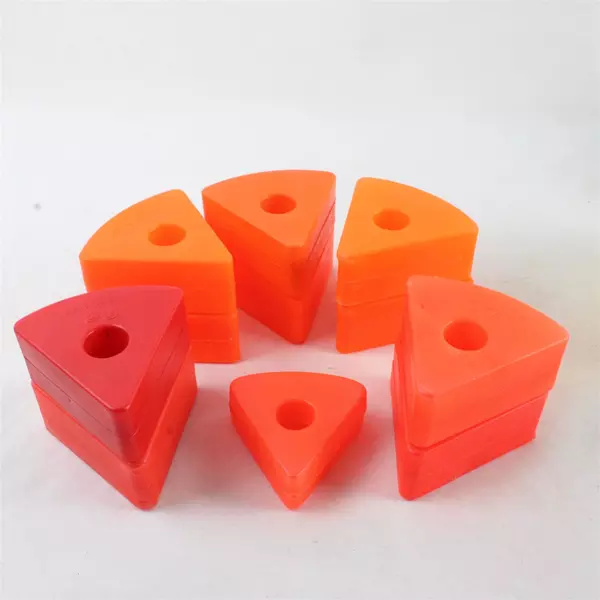 Vintage Fisher-Price 34pc Stacking Plastic Triangles Toy Set