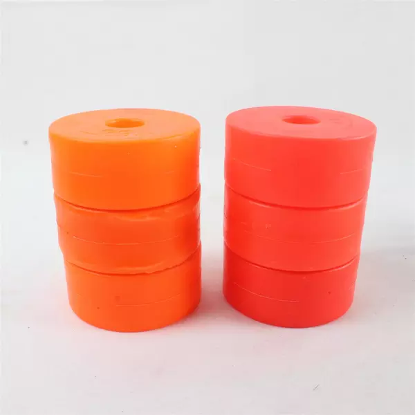 Vintage Fisher-Price 18pc Stacking Ring Toy Plastic Blocks