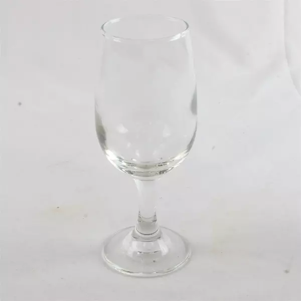 Set Of 2 Crystal Sherry Wine Juice Glasses 6 Inches Tall