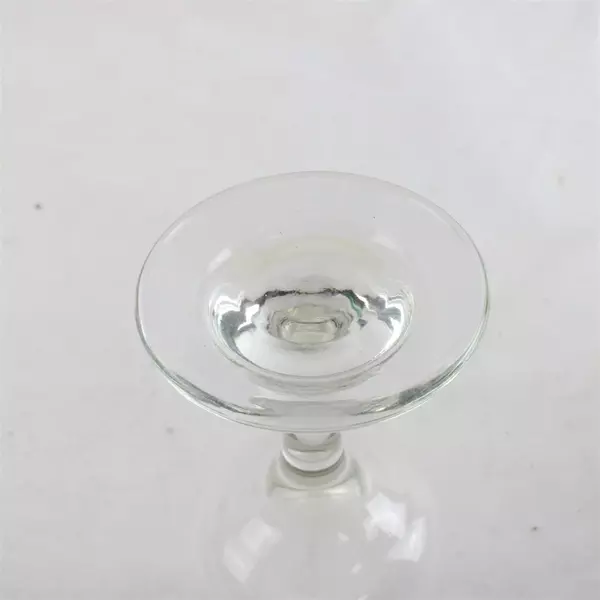 Set Of 2 Crystal Sherry Wine Juice Glasses 6 Inches Tall