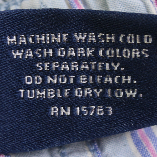 Ralph Lauren Blue Striped Loose Fitting Sleepwear Pants Men's Size L (36-38)