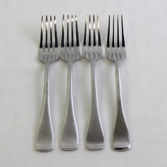 Lot of 4 Oneida Silver Surge Pattern Dinner Forks 7.75 Inches Long