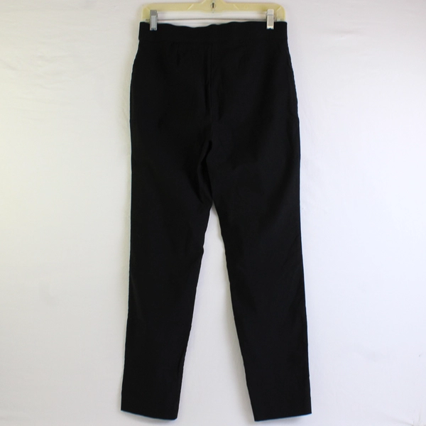 Counterparts Solid Black Color Stretchy Elastic Waist Pants Women's Size S