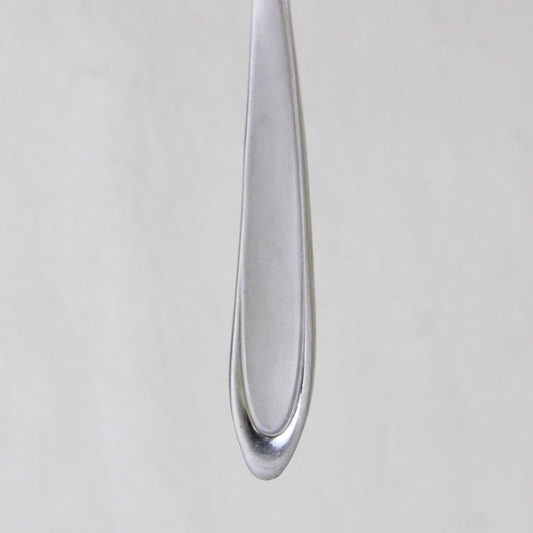 Lot of 5 Oneida Silver Velour Pattern Teaspoons Stainless 6.25 Inches Good