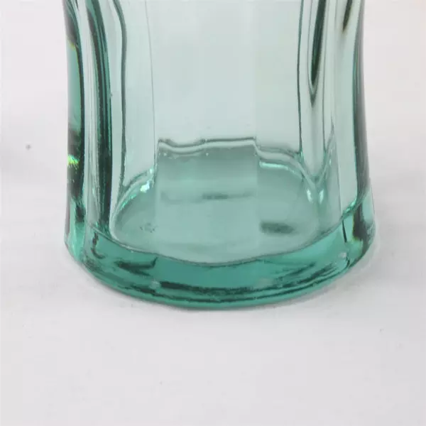 Libbey Coca-Cola Green Glass 16.75 oz Tumbler Mug 6.25" Vintage Style