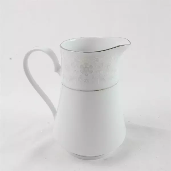 Crown Ming Fine China Queen's Lace Jian Shiang Creamer 4.5" Porcelain