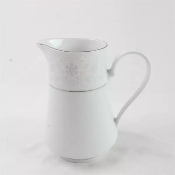 Crown Ming Fine China Queen's Lace Jian Shiang Creamer 4.5" Porcelain