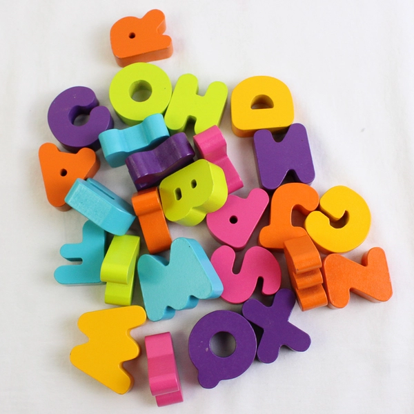 Wooden Alphabet Letters & Board Complete From My B Toys 2019