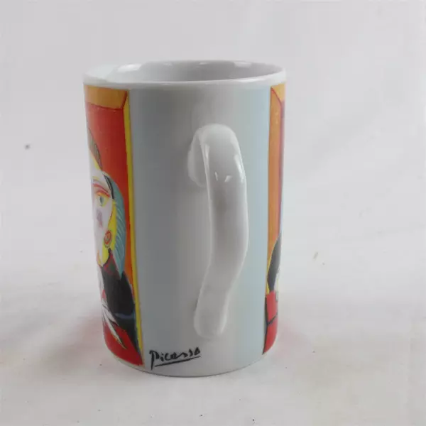 Konitz Picasso Ceramic Coffee Mug 4.25" Vintage Art Collector