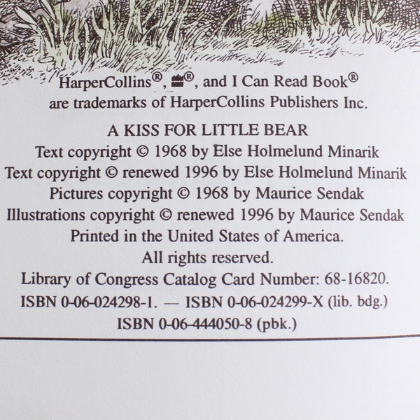 Lot of 2 Beginning Reading A Pete the Cat Book & A Kiss for Little Bear PB