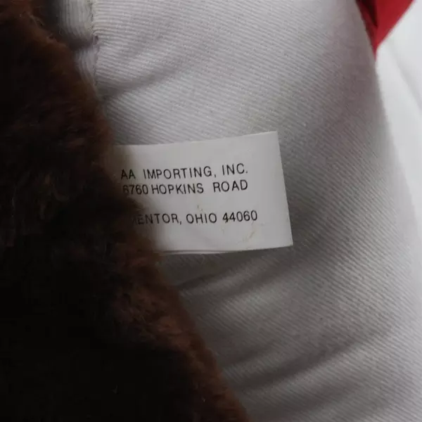 20" Plush Bear in Fox Hunting Outfit Mantel Display Collectible Used